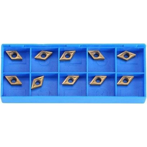 Plaquettes de Tournage Carbure Tungstène DCMT070204 Insert CNC Revêtement Multicouche (1/4)