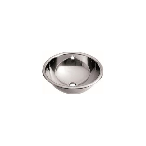 Lavamanos para encastar acero inoxidable brillante - MEDICLINICS Modelo: SNR027C - Brillante (1/2)
