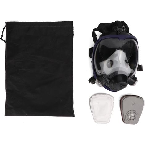Masque facial anti-poussière ajusté, protection respiratoire pour soudure et peinture, filtre étanche, modèle ajusté. (1/5)