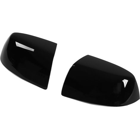 Paire de coques de rétroviseurs noir brillant 1429790, de remplacement pour Ford Focus 2005-2007 (1/5)