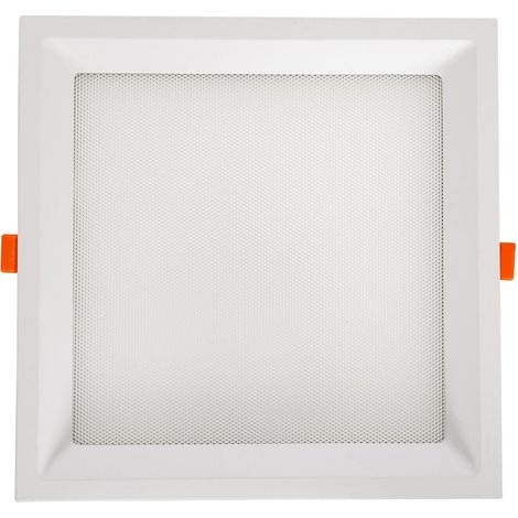 Dalle LED 20W Carrée CCT Sélectionnable Microprismatique  Coupe 200x200 mm No Flicker Sélectionnable (chaud-neutre-froid) 2700K - 4000K - 5000K (1/5)