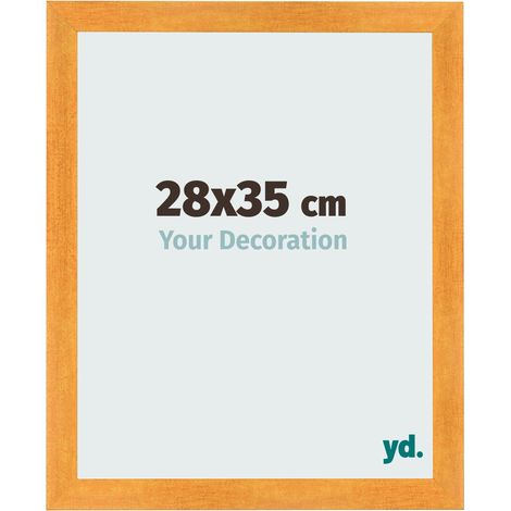 yd. - Cadre photo 28x35 - Orange - MDF - Pisa (1/5)