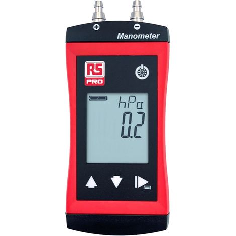 Manomètre RS PRO RS 1113 2bar max, Différentielle ( Prix pour 1 ) (1/2)