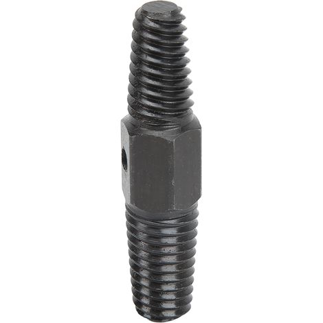 Doppelköpfiger Rohrschraubenauszieher, Kohlenstoffstahl, Hebel, für Dachrinnen DN15 und DN20 (1/5)