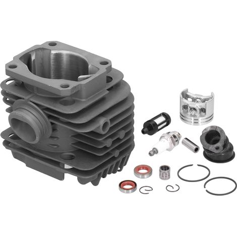 Kit piston-cylindre 40 mm avec jeu de joints d'huile et bougie pour tronçonneuse Stihl 020 020T MS200 MS200T
