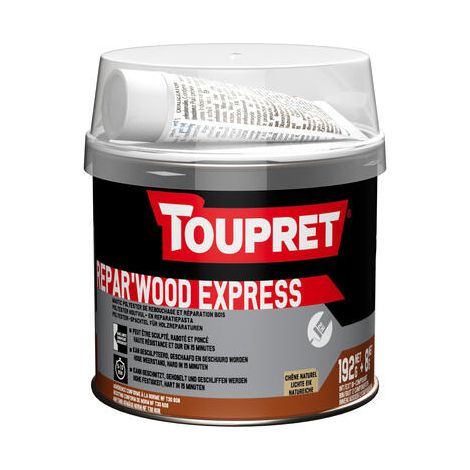 TOUPRET REPAR'WOOD EXPRESS 200G PATE BI-COMPOSANT POLYESTER RPPBO0.2D