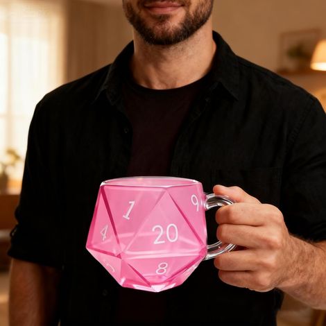 Tasse À Café - Tasse À Eau Dés Polyédriques - Mugs De Jeu (1/4)