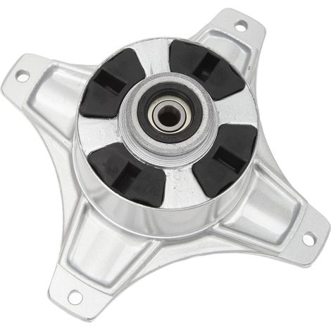 Moyeux roue avant 12mm avec roulement et patin caoutchouc, alliage aluminium robuste, adaptable CT70 Trail 70 1972-1977 (1/5)
