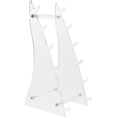 Couteaux de cuisine en acrylique transparent, arme durable (1/5)