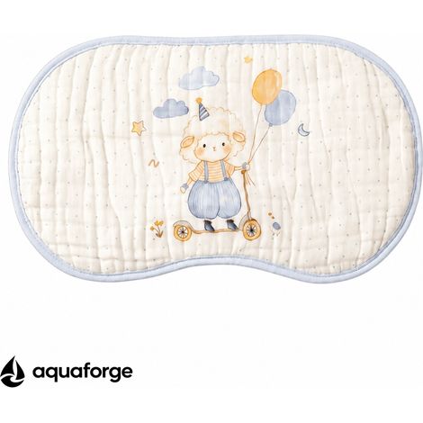 Almofada Infantil Fibra de Bambu Respirável 42 x 24 cm (1/5)