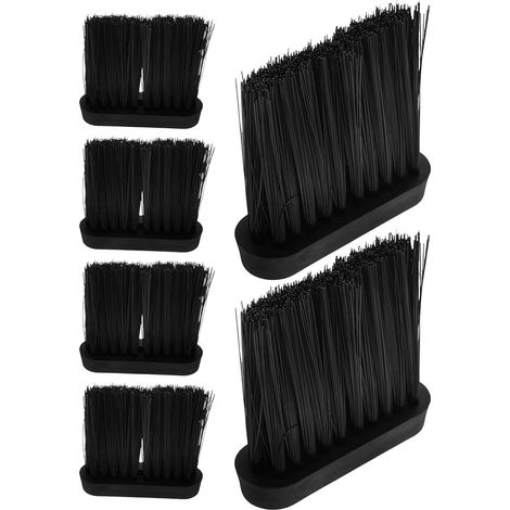 Lot de 6 têtes balai rechange pour cheminée et poêle à bois (1/5)