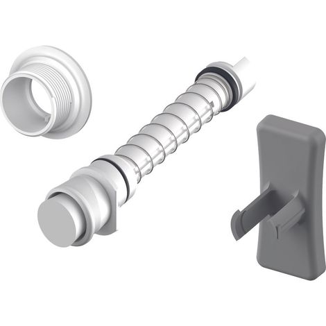 TECE juego completo de barra de ducha, blanco, 9820363