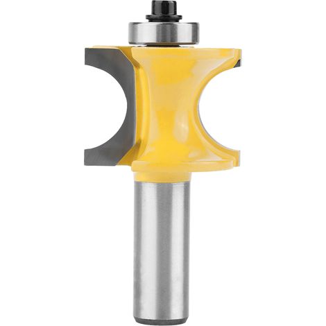 Fraise De Moulure Carbure Queue 12mm Pour Finition Bordure Bois Massif Contreplaqué - Lot De 1 (1/5)