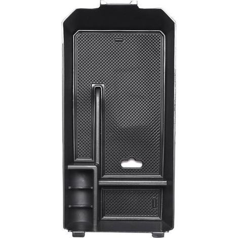1 black ABS storage box for Mercedes car center console armrest (1/5)
