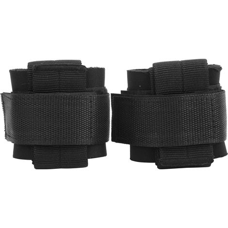Bracelet d'entraînement noir pour le fitness et la musculation, mixte (1/5)