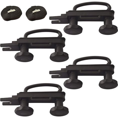 Universal stainless steel U-shaped roof rack mounting kit (cars/trucks).,It is the ideal choice for you. (1/5)