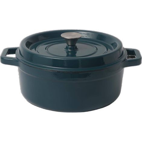 Pentola in ghisa Tierra 28cm 5.6L Blu mare NOIS (1/5)
