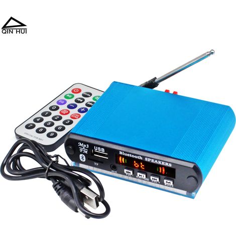 MP3-Decoderkarte für das Auto, Bluetooth 5.0 Modul, Auto-Audio-Decoder mit Anruf- und Aufnahmefunktionen, DC12V. (1/4)