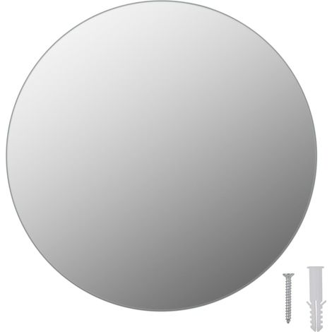 Miroir rond sans cadre 30 cm Verre DEC022793