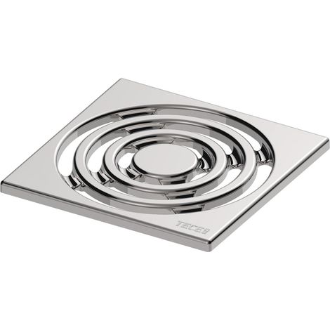 TECEdrainpoint S Designrost, Edelstahl, 142 × 142 mm, 3665003 (1/4)