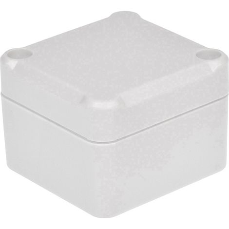 TRU COMPONENTS TC-7910820 Universal-Gehäuse 63 x 57 x 37 ABS Grau 1 St. (1/2)