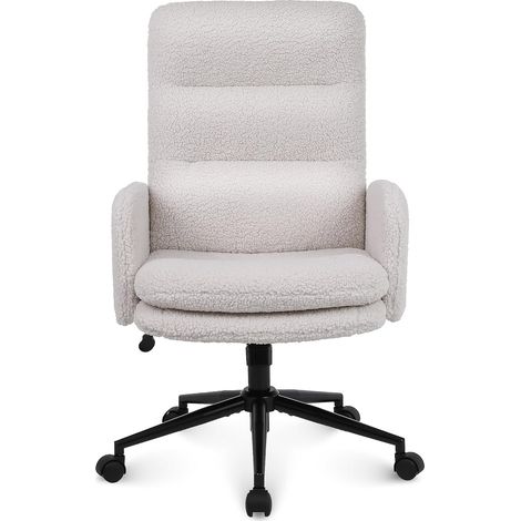 Fauteuil de bureau à accoudoirs réglables 5 niveaux bleu – 627179 cm (1/5)