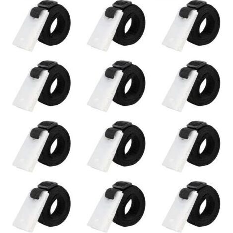 Set de 12 Sangles de Maintien, Fixation pour bâche Solaire de Piscine, Accessoires Enrouleur de Couverture Solaire (1/5)