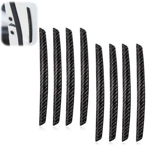 8 Pièces Protecteur de Bord de Porte de Voiture, Noir Protection de en PVC, Voiture protecteurs de Porte Joint, Protecteur de Bord de Porte de Voiture, Universel Accessoires de Véhicule (1/4)