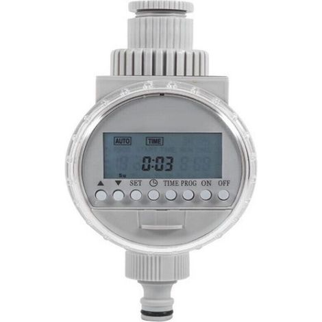 Programmateur d'arrosage solaire avec contrôleur intelligent pour irrigation goutte à goutte automatique (1/4)
