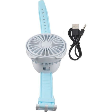 Fan di cellulare orologio con bracciale regolabile, modello, bambino, built-in batteria, blu (1/5)