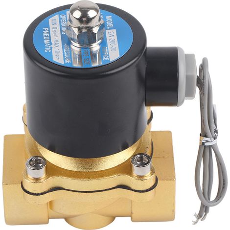 DC24V 3/4" DN20 Normally Close Electric Solenoid Valve for Water Gas Oil