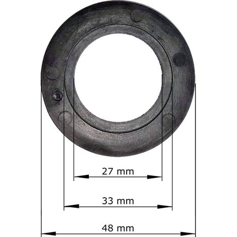 Joint pour WC 48 mm – Diamètre intérieur 27 mm – Joint intégré pour panier Franke – Usage professionnel