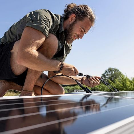 MC4 Y-Adapterstecker 2 auf 1, MC4 Parallelstecker für mehrere Solarmodule (1/5)