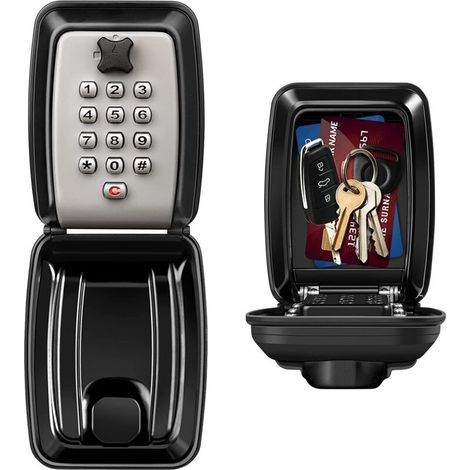 Waterproof security key box, wall-mounted key box (1/5)