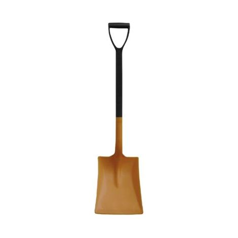 Universal-Stielschaufel aus PP, orange, Gesamtlänge 980 mm Winterdienste (1/3)