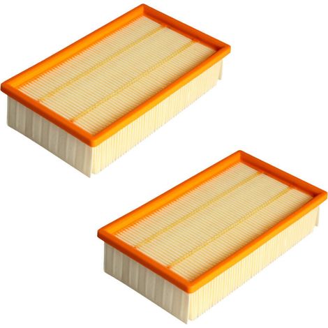 Set mit 2 kompatiblen Filtern für Kärcher NT 25/1 Ap, NT 35/1 Ap, NT 35/1, NT 45/1, NT 55/1, NT 361, NT 561, NT 611 Tact, Te, M, Öko für 6.904-367.0/69043670
