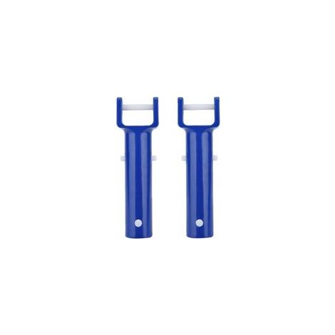 Piscine V Tête Poignée, Piscine Tête de Brosse Poignée, Piscine V Pince Tête Poignée de Rechange D'accessoires 2PCS (1/5)