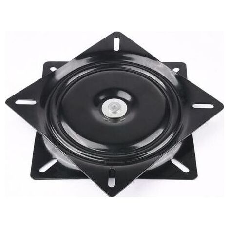 Plateau Pivotant de 15cm Plaque Pivotante Carrée Robuste - Roulement à Billes en Acier - Plaque de Base Rotative à 360° pour Tabouret de Bar, Chaise, Table TV, Bar, Siège de Bateau Pivotant (1/5)