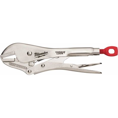 Milwaukee 250 mm lang, Spannweite 30 mm Gripzange TORQUE LOCK mit geraden Backen (1/2)
