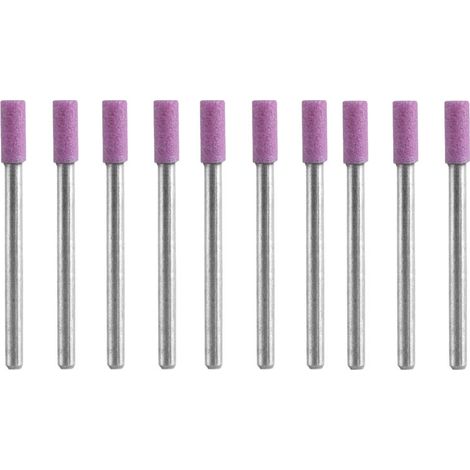 Ensemble de 50 meules à aiguiser pour outils rotatifs avec tête abrasive de 4 mm (1/5)