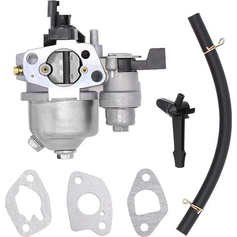 168F Kit de Carburateur avec Joints Durite Poignée Carburateur De Rechange pour Honda GX160 GX200 5,5 Hp 6,5 HP 196cc 212cc Moteur pour Pompe à Eau Nettoyeur Haute Pression