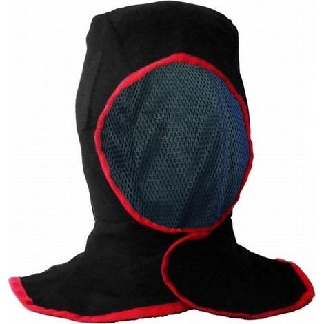 Weldline W2995 careta de soldadura ignífuga negro rojo