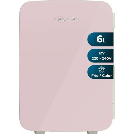 Cecotec Bolero MiniCooling tragbarer Kühlschrank rosa 6L