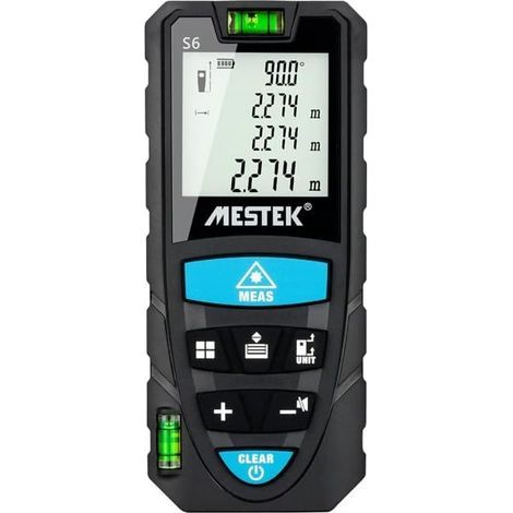 Telemetro laser elettronico portatile ad alta precisione, righello elettronico a infrarossi, telemetro laser (50 metri), tester per utensili (1/5)