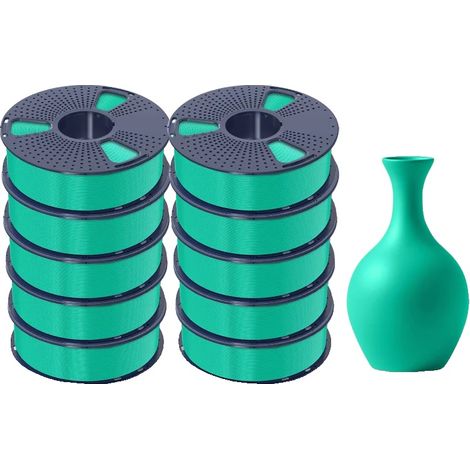 3D-Filament, hohe Fließfähigkeit, umweltfreundlich, PLAMT-Mintgrün (1/2)