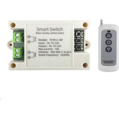 Contrôleur de moteur à actionneur linéaire électrique Tuya Smart Life WifiDC12V 24V 32Vtélécommande RF433compatible avec Alexa et Google Home (1/5)