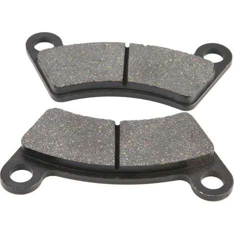 Crezuo Hochleistungs-Bremsbeläge aus verschleißfester Aluminiumlegierung für Karts und UTVs