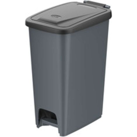 PATTUMIERA PRETTY C/PEDALE 16L GRIGIO - 5 PZ