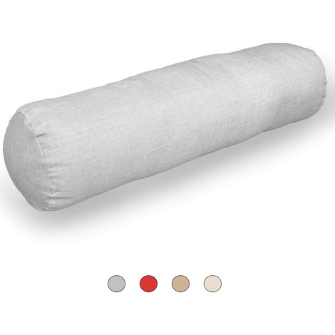 Cuscino tubolare 15x15x60 sfoderabile con imbottitura anallergica, relax, cervicale, lombare (1/3)