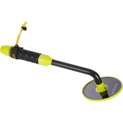 Metalldetektor Unterwasser, IP68 Wasserdicht Unterwasser Metalldetektor, Handheld Metalldetektor mit LED Licht, Metallsuchgerät mit wasserdichter Suchspule